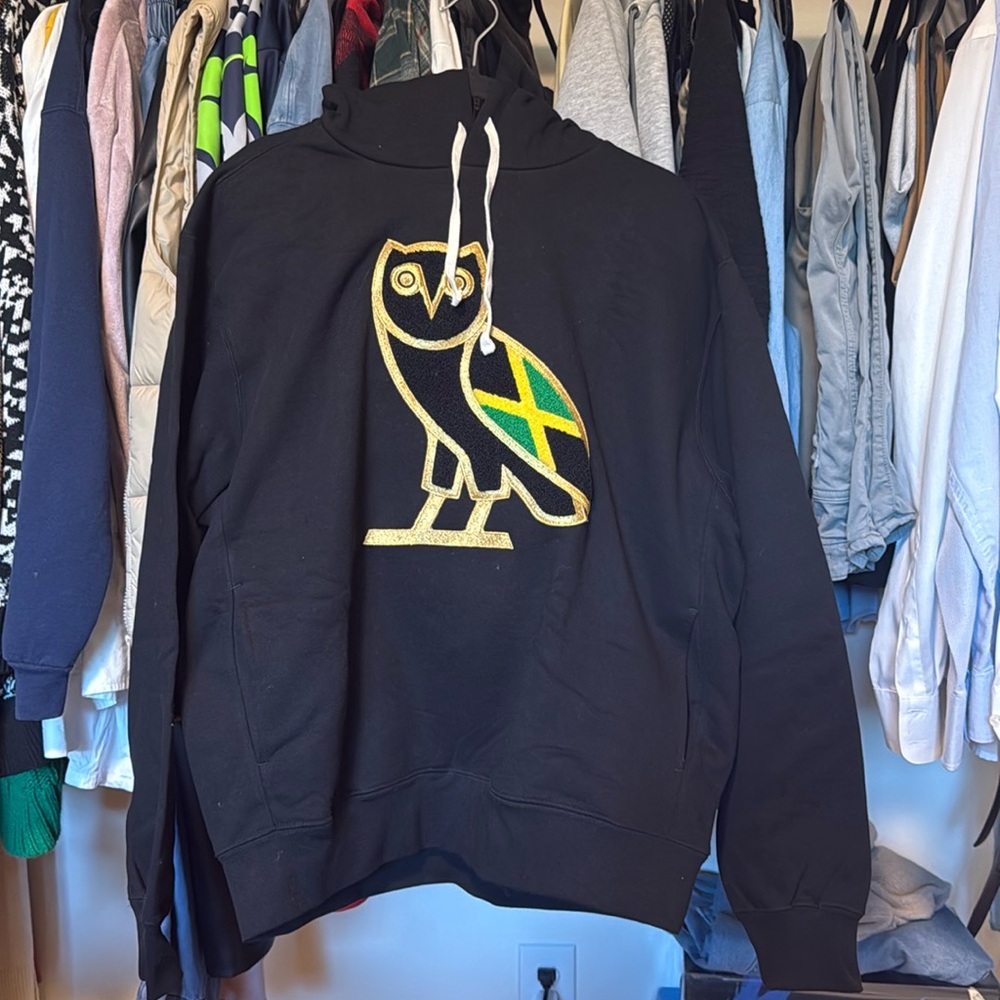 Large Jamaica OVO Owl hoodie